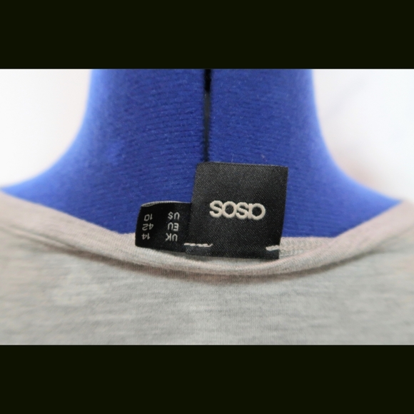 Grey Crop Top Bought at Asos - Picture 3 of 4